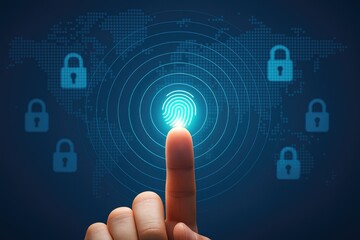 Digital fingerprint authentication for global security and access control