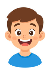 Cartoon Character Full Body Smiling Pose Vector — Happy Expression Transparent