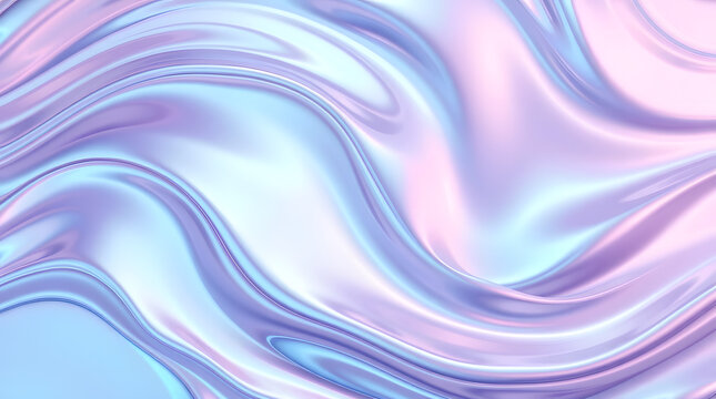 Abstract holographic fluid gradient background perfect for modern designs and creative art