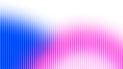 Glowing blue and pink gradient abstract frame blurred with fractal glass texture