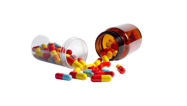 Businesswomen analyze data on digital displays and laptop