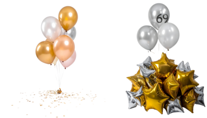 Organized project binders and office supplies