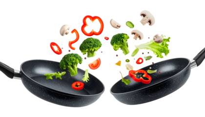 Cozy cafe interior contrasted with modern cafe interior