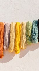 Premium Sustainable Yarns Eco-Friendly Fibers for Modern Textile Industry Advertising and Inspiring Marketing Content