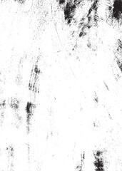 Black and White Grunge Scratched Distressed Texture Overlay (1)