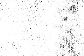 Distressed Black and White Vector Texture Grunge Overlay