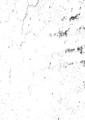 Abstract Monochrome Grunge Distressed Texture Overlay with Cracks and Scratches