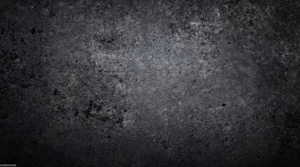 Obraz premium Dark rough concrete wall texture with grunge aesthetic, detailed surface patterns, even lighting, industrial and urban interior design background, realistic material concept