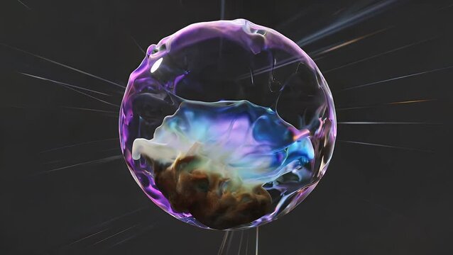 light, plasma, ball, space, lamp, science, sphere, energy, electric, glow, blue, star, earth, technology, moon, globe, motion, 3d, planet, electricity, night, design, fractal