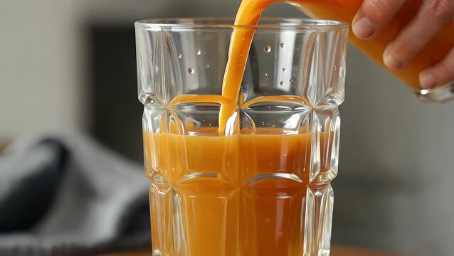 glass of orange juice
