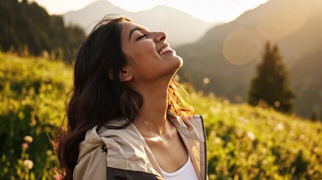 95_Young woman feeling nauseated at home_4K_10s 97436030 1