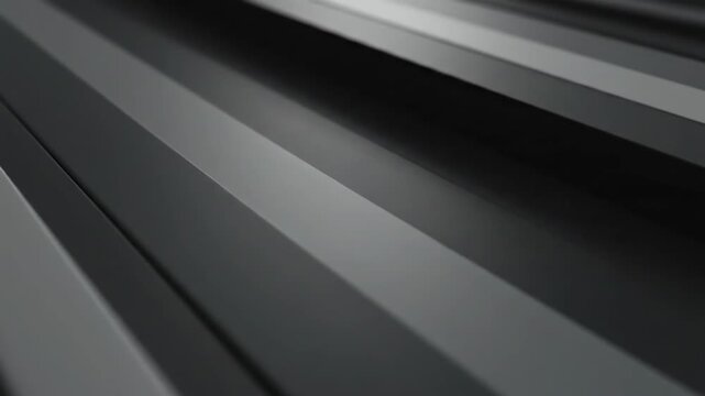 Abstract Dark Gray Metallic Parallel Lines Background.