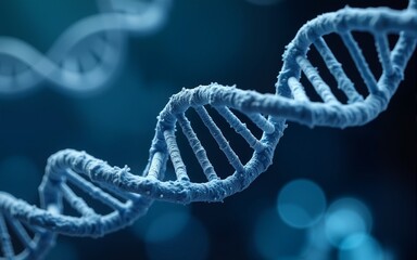 biotechnology genetics innovation advance image dna repair mechanism action futuristic lab. High quality