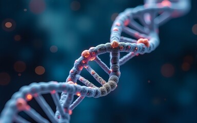 DNA structure Microscope world biotechnology natural universe observed at the microscopic or submicroscopic level. High quality