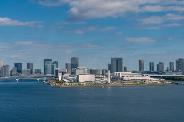 Obraz premium 東京レインボーブリッジからの景観