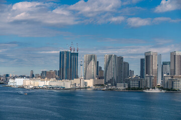 Obraz premium 東京レインボーブリッジからの景観