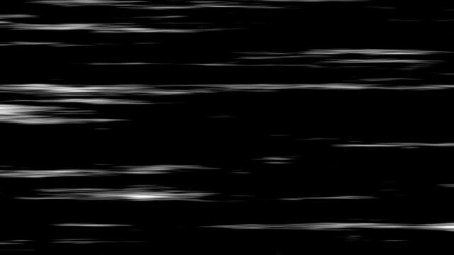 4K Seamless Anime Speed Lines Background Loop Fast Motion Manga Style Lines Black and White Comic Texture Effect Right to Left Speed Line Animation with Alpha