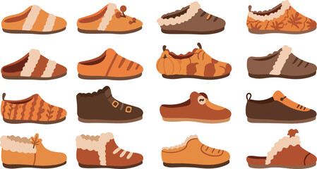 Pixel Art Collection Cozy Shoes