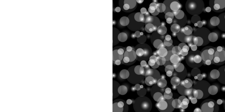 Abstract Circles Pattern Background Divided by Contrast