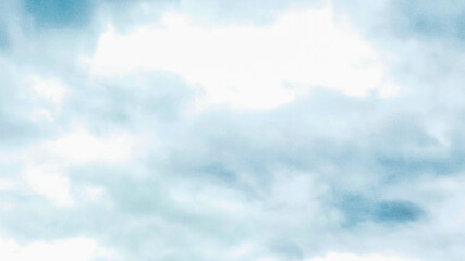 Overcast Cloudy Sky with Soft Gray Atmospheric Layers