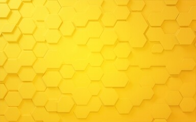 yellow color hexagon seamless pattern. Abstract vector illustration Science technology and medical concept design. Abstract geometric overlapping hexagon pattern futuristic background design.