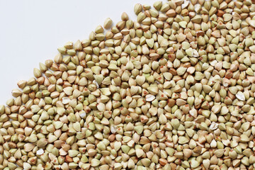 Raw buckwheat groats, a gluten-free superfood rich in fiber, protein, and minerals