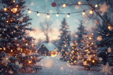 Christmas background. Christmas or winter background with snowflake