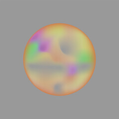 Abstract Vector Orb Sphere Gradient Design