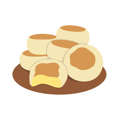 Bakpia pathok illustration