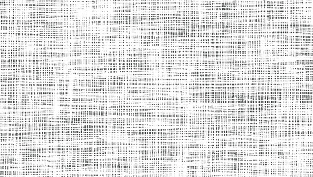 Black and white abstract textured background with horizontal and vertical lines vector