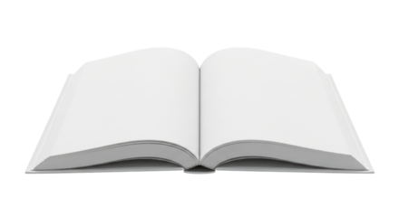 Open book transparent background cutout png