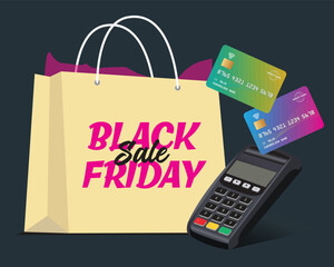 Black Friday Sale Shopping Bag