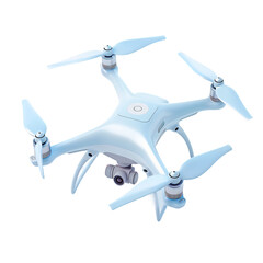 Naklejka premium Drone 3d style isolated on transparent backgrouns 