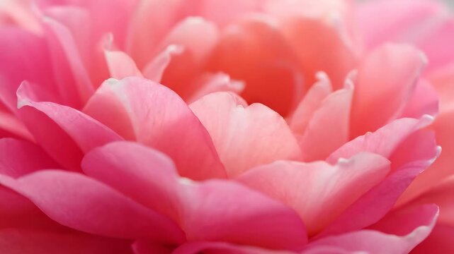 Close-up of a vibrant pink flower with delicate petals, showcasing its natural beauty and intricate details.