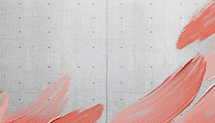 Soft Coral Concrete Texture