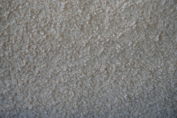 Off white boucle fabric texture 