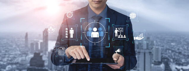 A concept of a unified business strategy. This involves identifying a target audience for marketing...