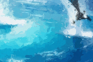 Various oil paintings, flowers, butterflies, roses, peonies, flowers, fish, sea scenery, roosters, chicks, lotus flowers, lotus leaves, lakes