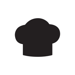 Chef cap vector icon. Chef hat flat sign design. Chef cooker hat symbol pictogram