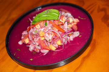 Mexican Shrimp Ceviche with Mango and Avocado