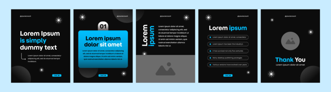 professional carousel templates for social media marketing