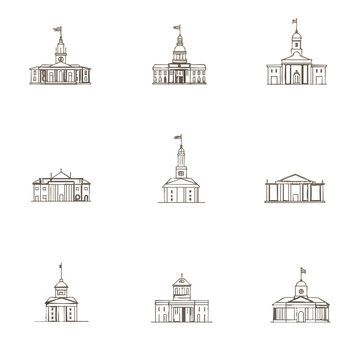 Building minimalist building image showcases purdue university halls with tall towers architecturally prominent.
