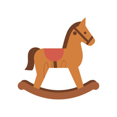 wooden horse toy