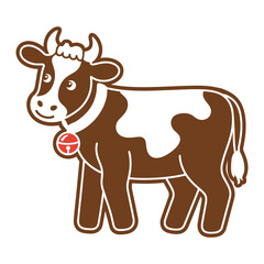 Gingerbread Cow