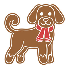 Gingerbread Dog