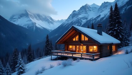 Elegant red and gold Christmas ornaments with soft bokeh lights background.