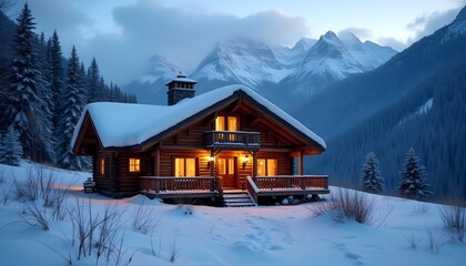 Elegant red and gold Christmas ornaments with soft bokeh lights background.