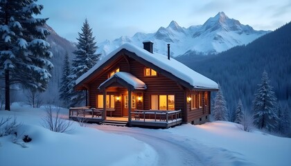 Elegant red and gold Christmas ornaments with soft bokeh lights background.
