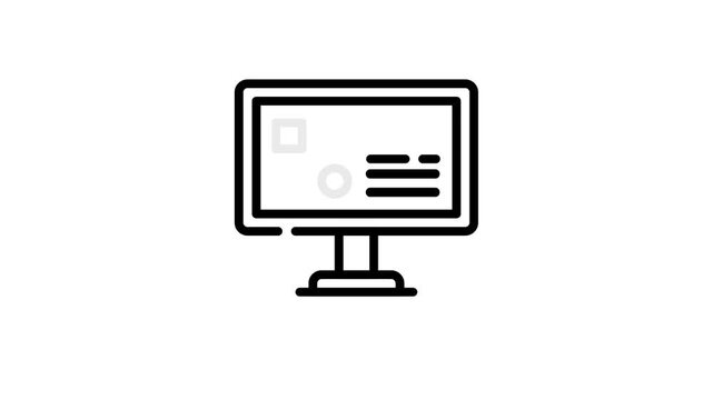 icon motion graphic platform