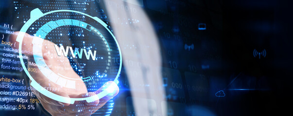 World wide web concept globe icon set. Planet web symbol set. Planet icon with world wide web sign.